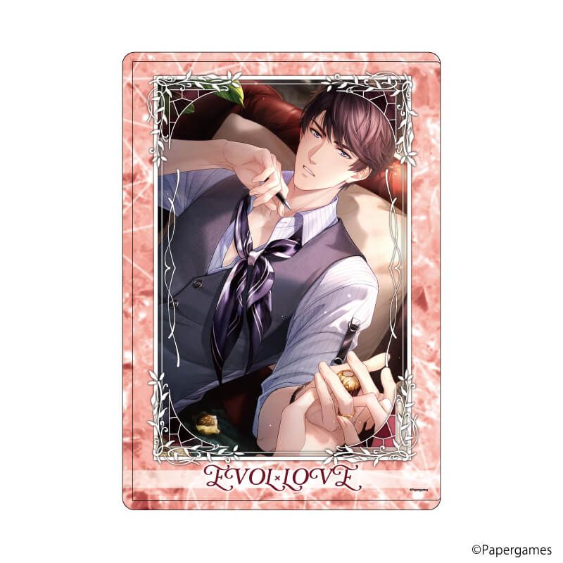 キャラクリアケース「恋とプロデューサー～EVOL×LOVE～」19/ゼン・優しい愛の中(公式イラスト)