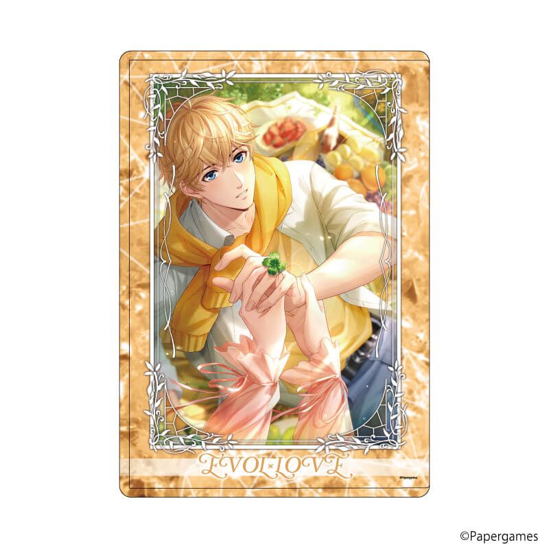 キャラクリアケース「恋とプロデューサー～EVOL×LOVE～」16/キラ・ラッキースター(公式イラスト)