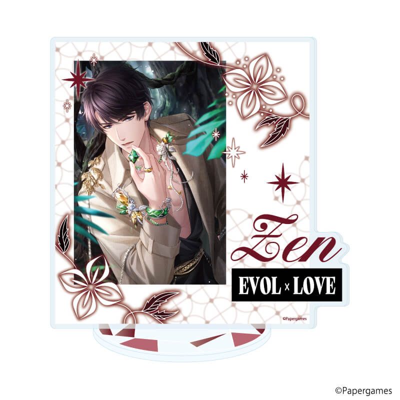 アクリルスタンド「恋とプロデューサー～EVOL×LOVE～」72/ゼン・瞳の奥に隠して(公式イラスト)