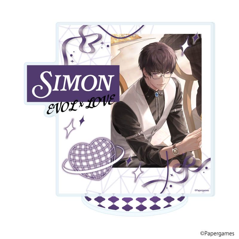 アクリルスタンド「恋とプロデューサー～EVOL×LOVE～」66/シモン(公式イラスト)