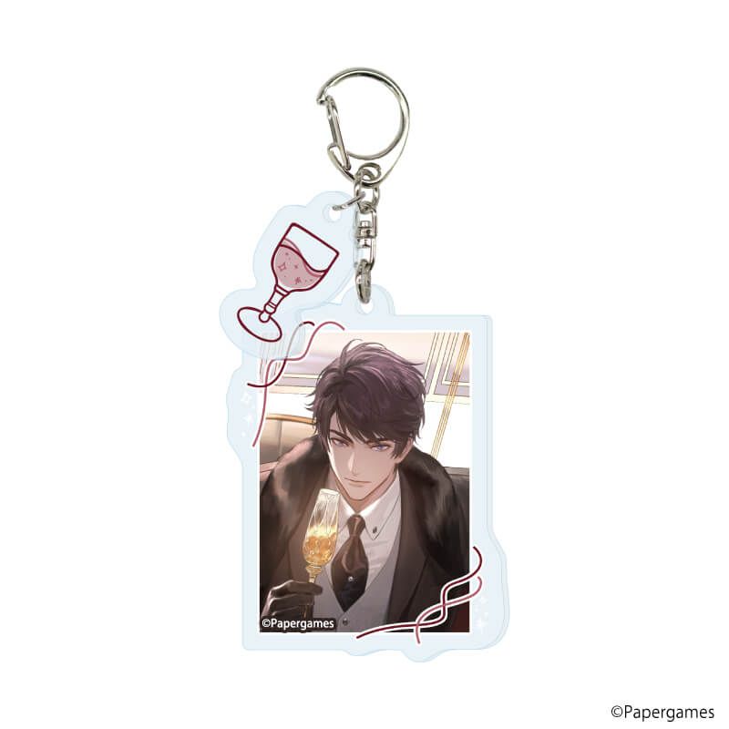 パーツ付きアクリルキーホルダー「恋とプロデューサー～EVOL×LOVE～」07/セット1 コンプリートセット(全10種)(公式イラスト)