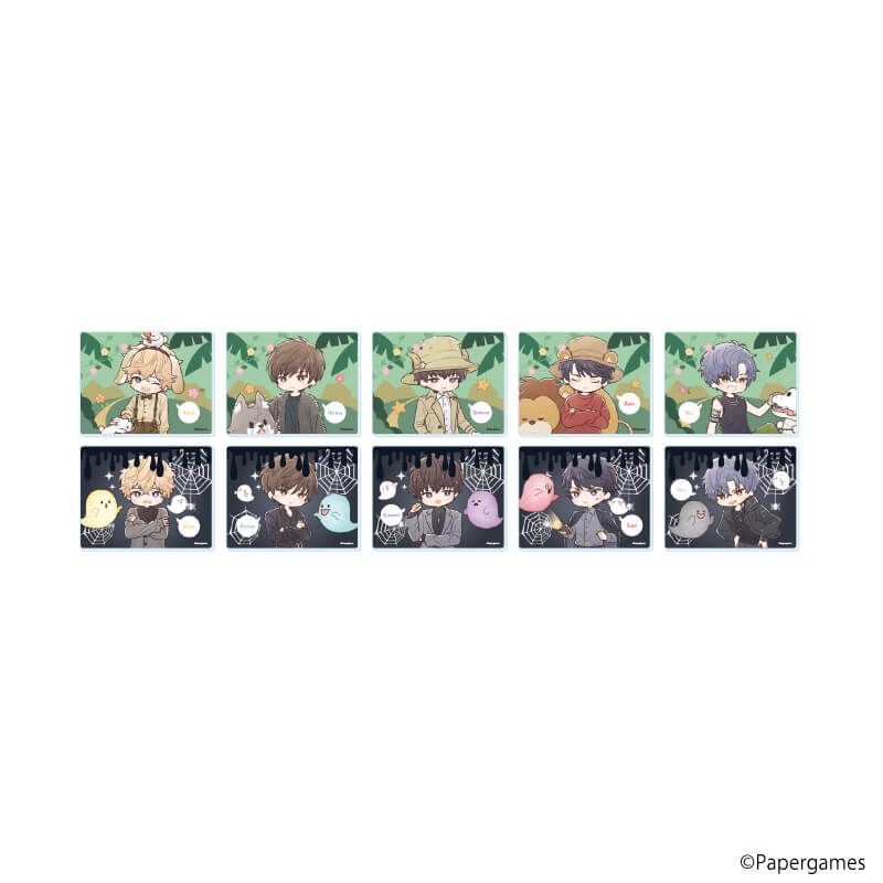 アクリルカード「恋とプロデューサー～EVOL×LOVE～」03/セット2 ブラインド(10種)(グラフアートイラスト)