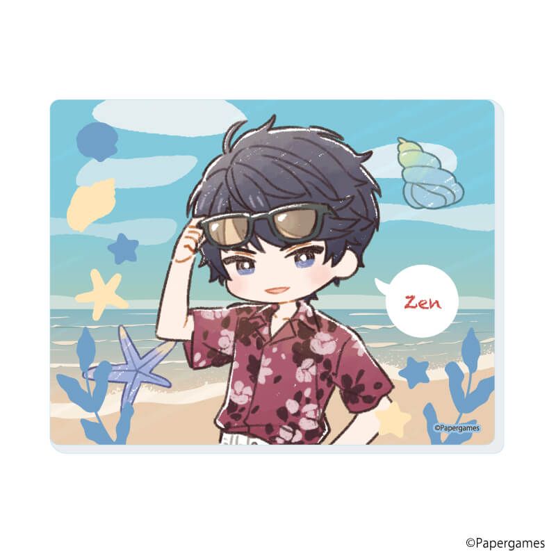 アクリルカード「恋とプロデューサー～EVOL×LOVE～」02/セット1 ブラインド(10種)(グラフアートイラスト)