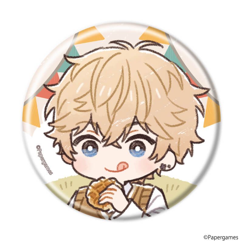 缶バッジ「恋とプロデューサー～EVOL×LOVE～」32/セット1 ブラインド(10種)(グラフアートイラスト)