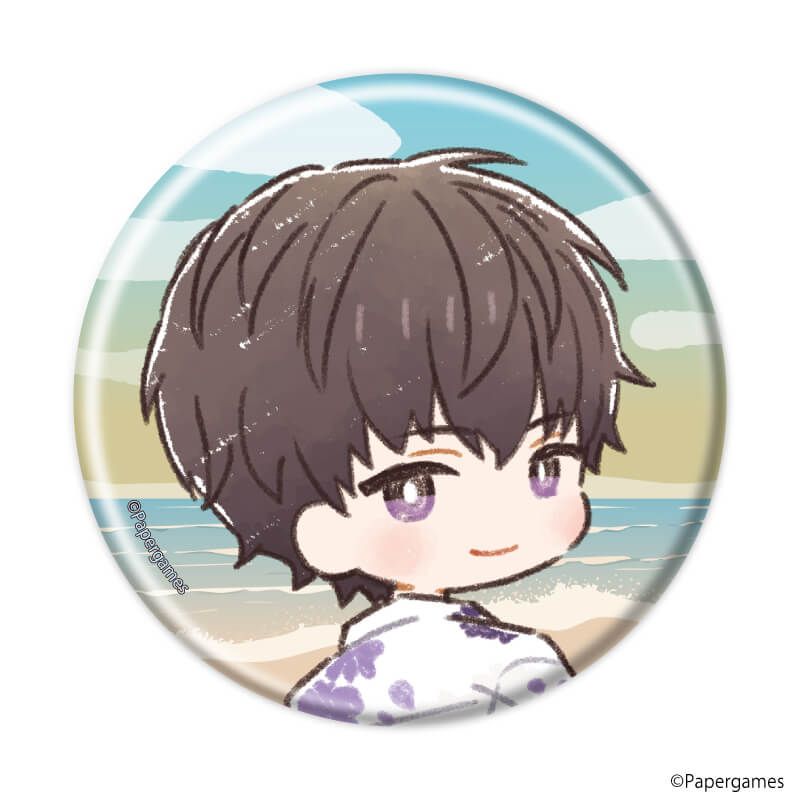 缶バッジ「恋とプロデューサー～EVOL×LOVE～」32/セット1 ブラインド(10種)(グラフアートイラスト)