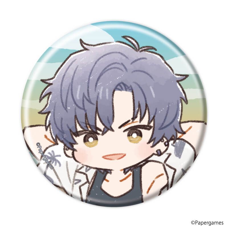 缶バッジ「恋とプロデューサー～EVOL×LOVE～」32/セット1 ブラインド(10種)(グラフアートイラスト)