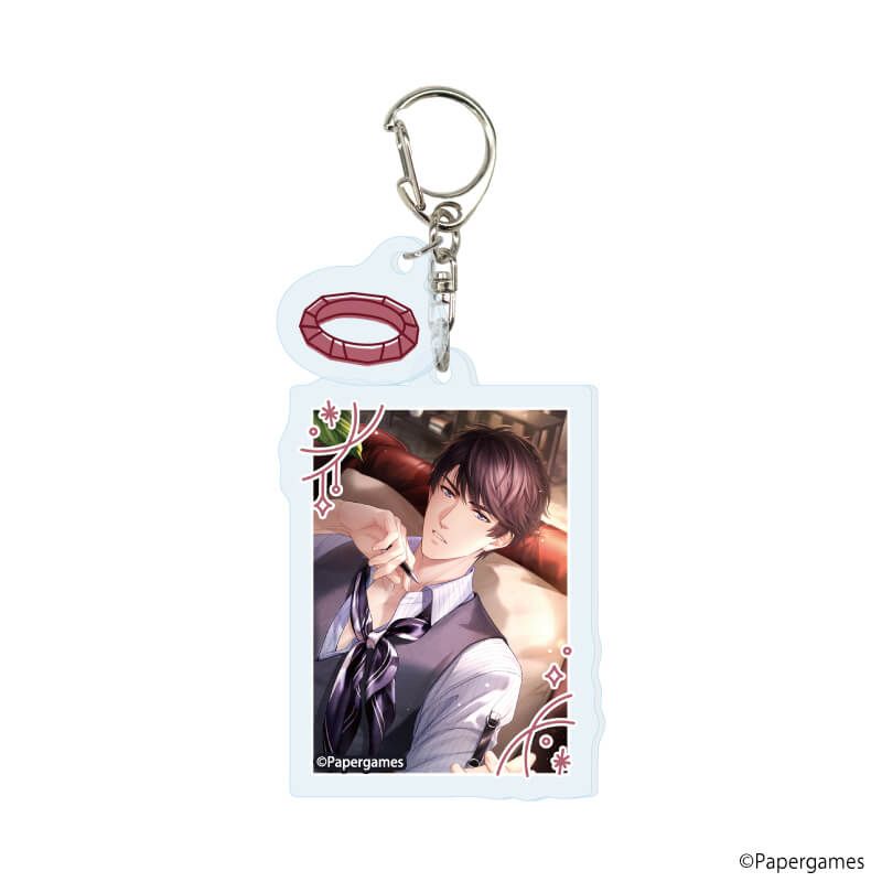 パーツ付きアクリルキーホルダー「恋とプロデューサー～EVOL×LOVE～」08/セット2 ブラインド(10種)(公式イラスト)