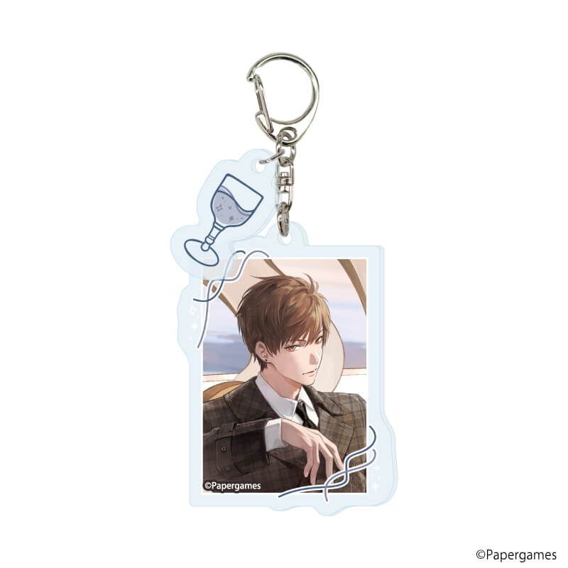 パーツ付きアクリルキーホルダー「恋とプロデューサー～EVOL×LOVE～」07/セット1 ブラインド(10種)(公式イラスト)