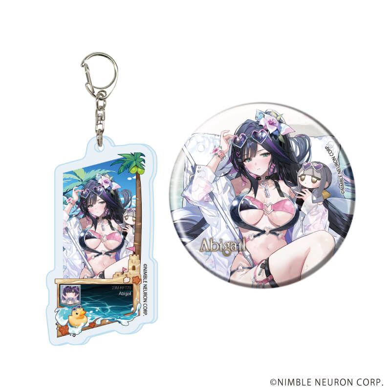 アクリルキーホルダー&缶バッジセット「エターナルリターン」03/アビゲイル(公式イラスト)