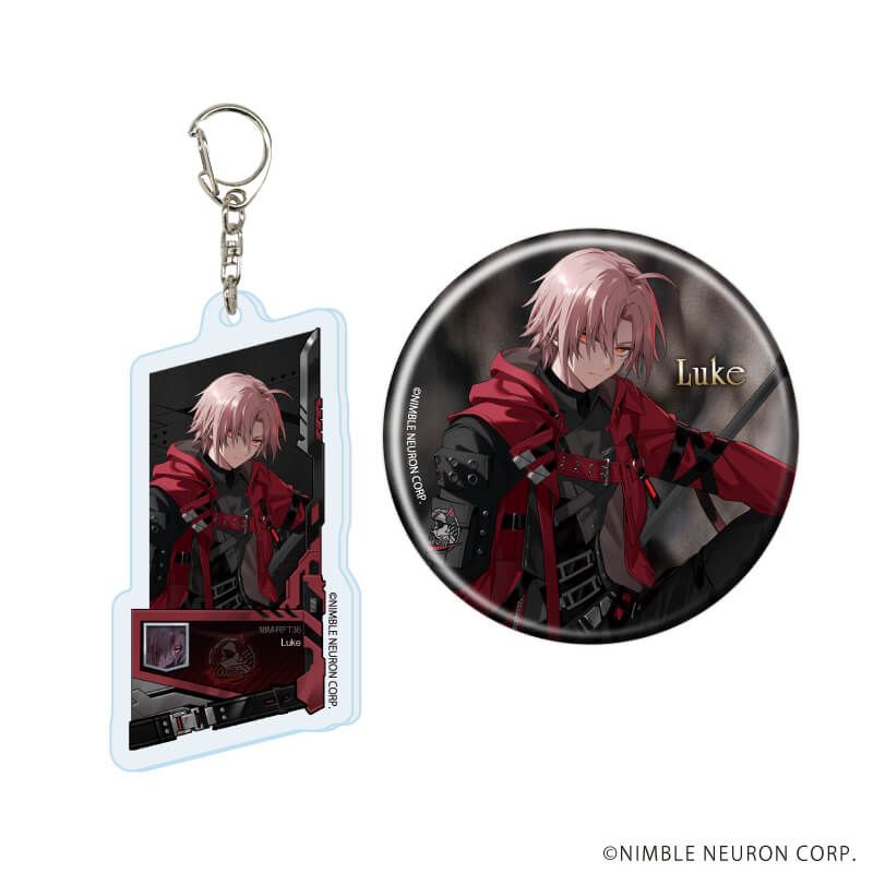 アクリルキーホルダー&缶バッジセット「エターナルリターン」01/ルク(公式イラスト)