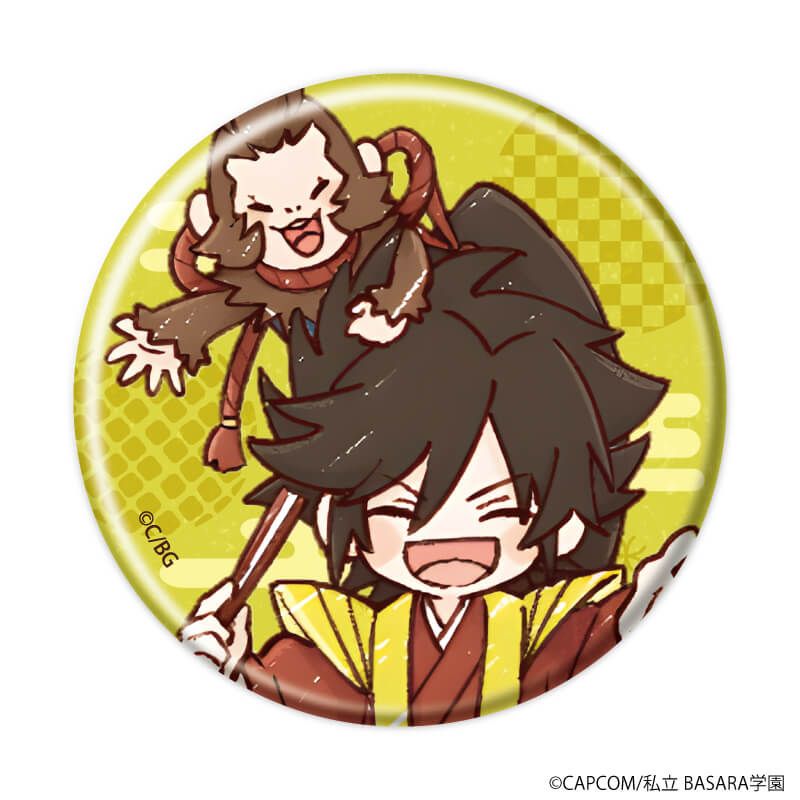 缶バッジ「学園BASARA」29/ひな祭りver. ブラインド(5種)(グラフアートイラスト)