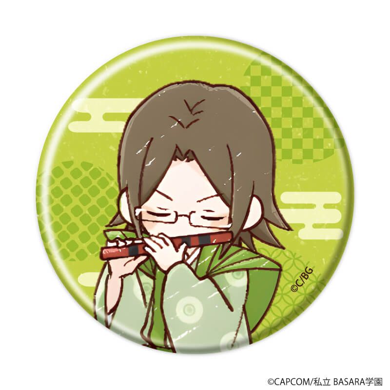 缶バッジ「学園BASARA」29/ひな祭りver. ブラインド(5種)(グラフアートイラスト)