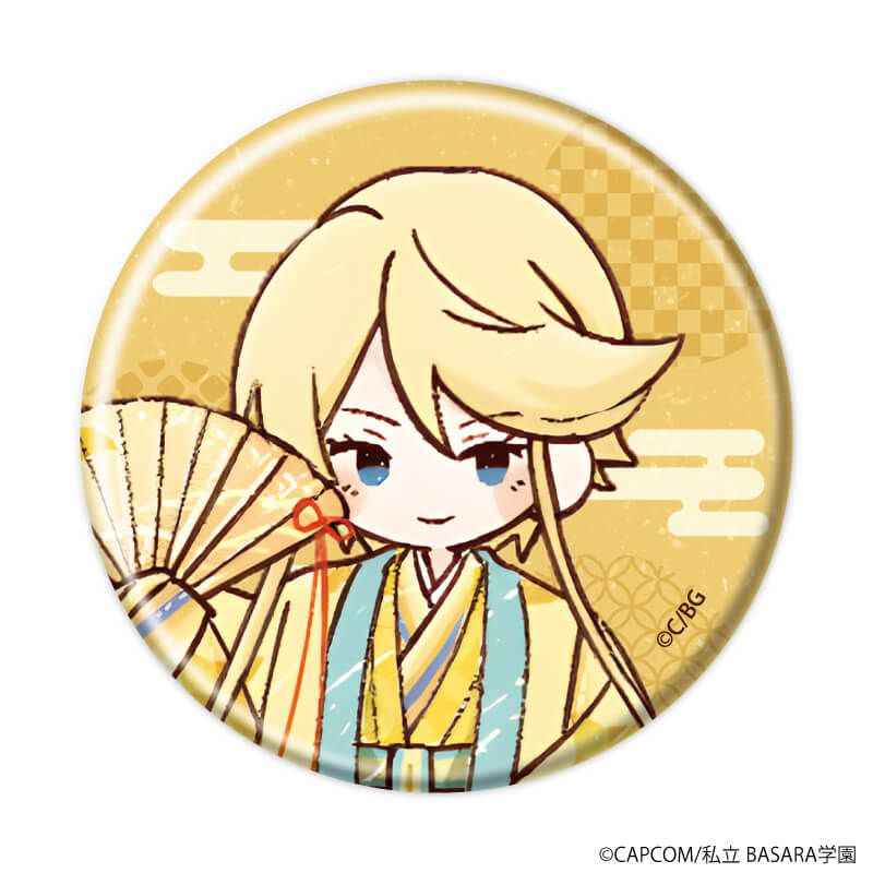 缶バッジ「学園BASARA」29/ひな祭りver. ブラインド(5種)(グラフアートイラスト)