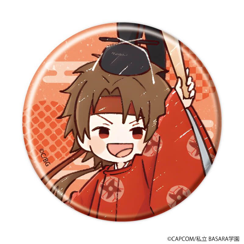 缶バッジ「学園BASARA」28/ひな祭りver. ブラインド(6種)(グラフアートイラスト)