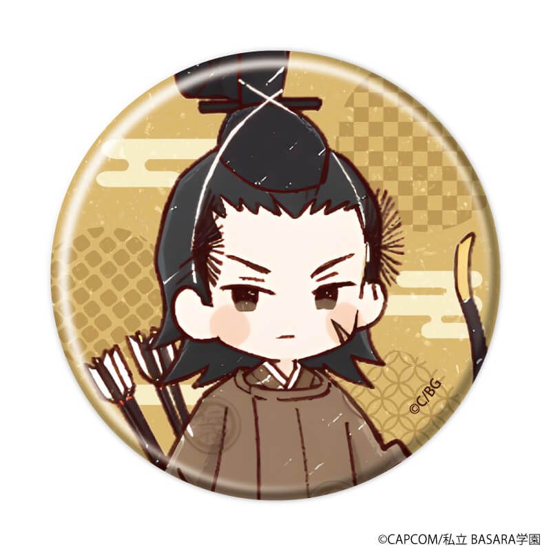 缶バッジ「学園BASARA」28/ひな祭りver. ブラインド(6種)(グラフアートイラスト)