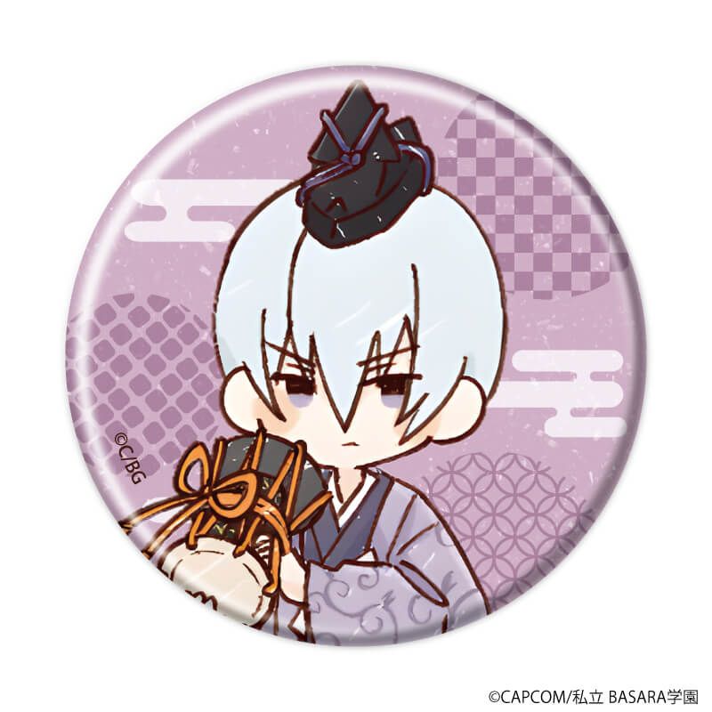 缶バッジ「学園BASARA」28/ひな祭りver. ブラインド(6種)(グラフアートイラスト)