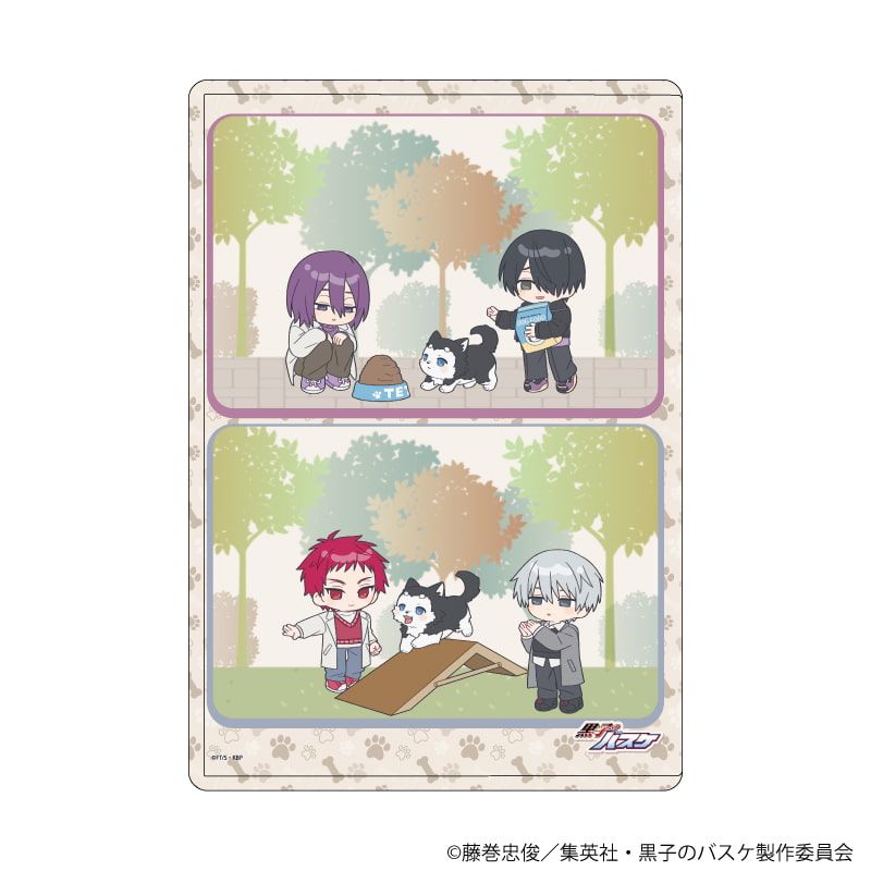 キャラクリアケース「黒子のバスケ」47/テツヤ2号といっしょver. C(ミニキャライラスト)