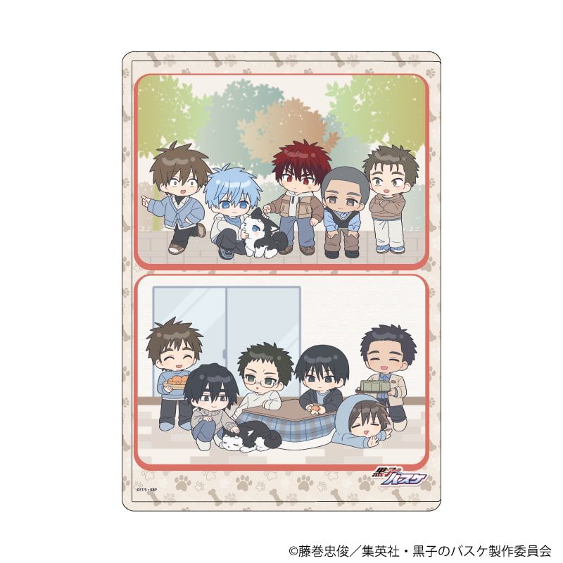キャラクリアケース「黒子のバスケ」45/テツヤ2号といっしょver. A(ミニキャライラスト)