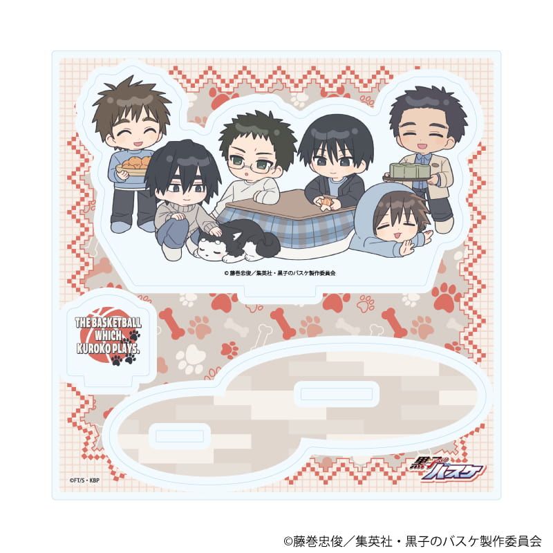 アクリルスタンドプレート「黒子のバスケ」09/誠凛B テツヤ2号といっしょver.(ミニキャライラスト)