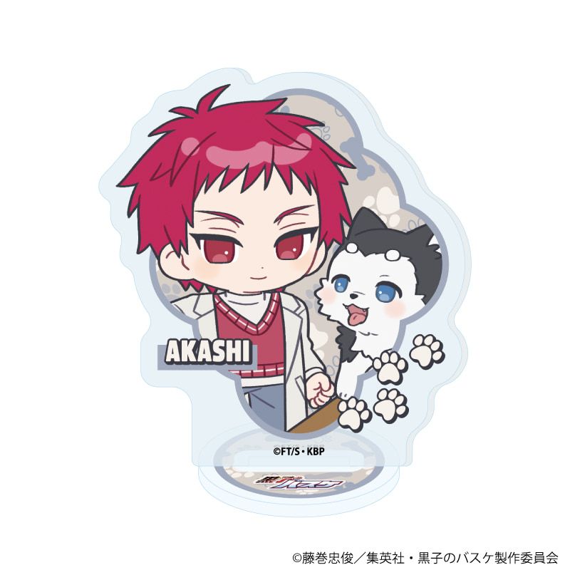 アクリルぷちスタンド「黒子のバスケ」29/テツヤ2号といっしょver. コンプリートセット(全10種)(ミニキャライラスト)