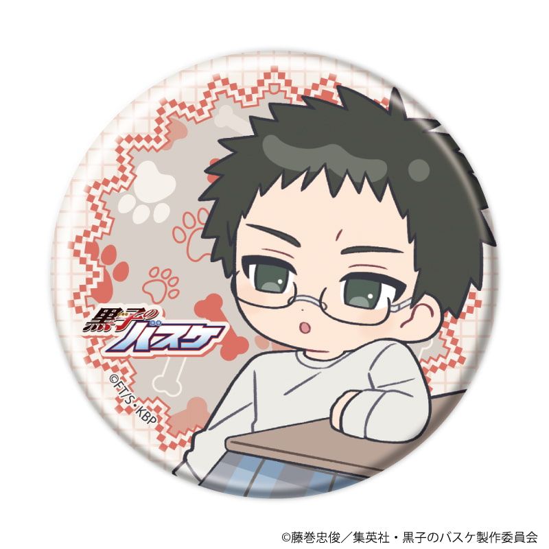 缶バッジ「黒子のバスケ」35/テツヤ2号といっしょver. コンプリートセット(全11種)(ミニキャライラスト)