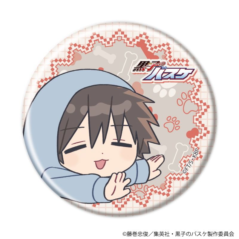 缶バッジ「黒子のバスケ」35/テツヤ2号といっしょver. コンプリートセット(全11種)(ミニキャライラスト)