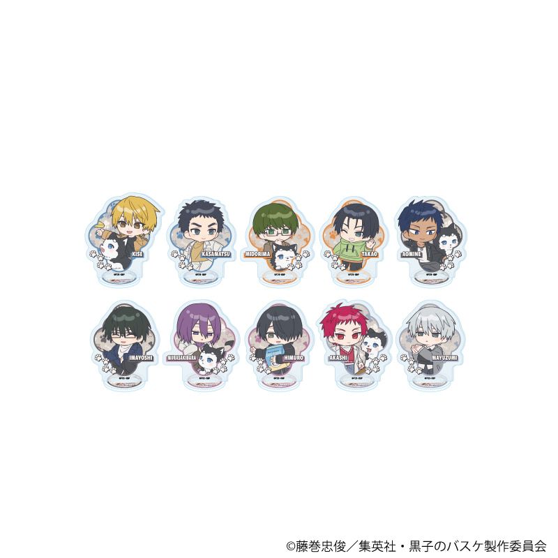 アクリルぷちスタンド「黒子のバスケ」29/テツヤ2号といっしょver. ブラインド(10種)(ミニキャライラスト)