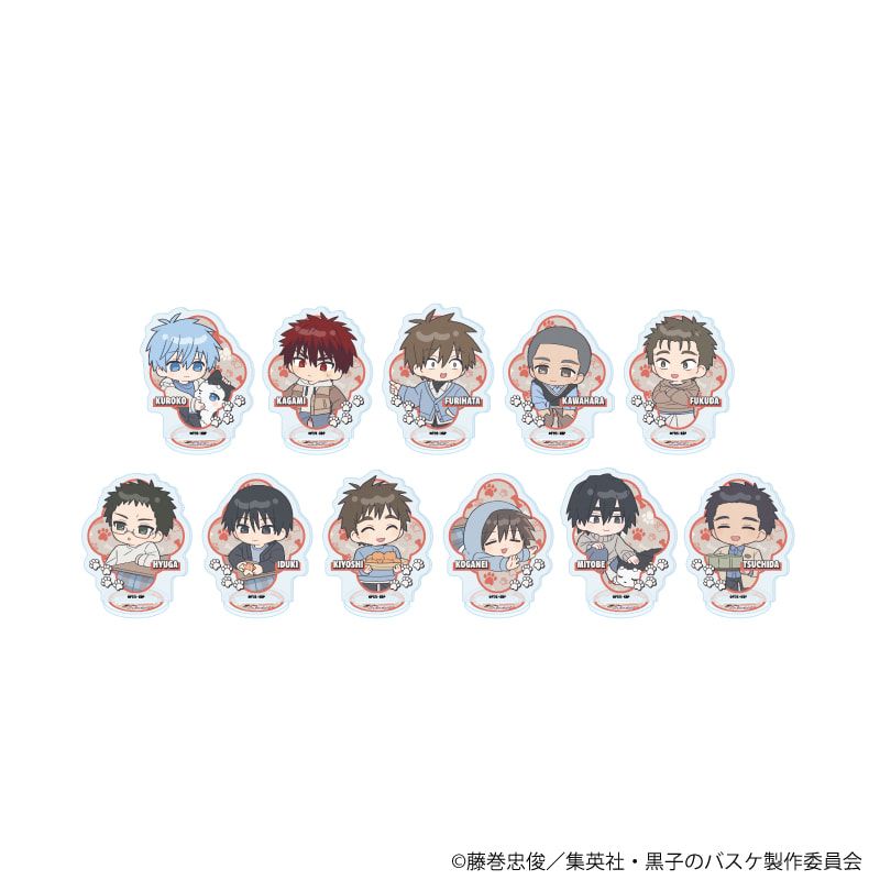 アクリルぷちスタンド「黒子のバスケ」28/テツヤ2号といっしょver. ブラインド(11種)(ミニキャライラスト)