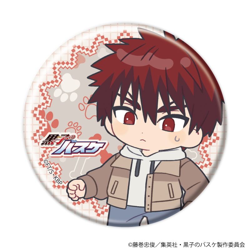 缶バッジ「黒子のバスケ」35/テツヤ2号といっしょver. ブラインド(11種)(ミニキャライラスト)