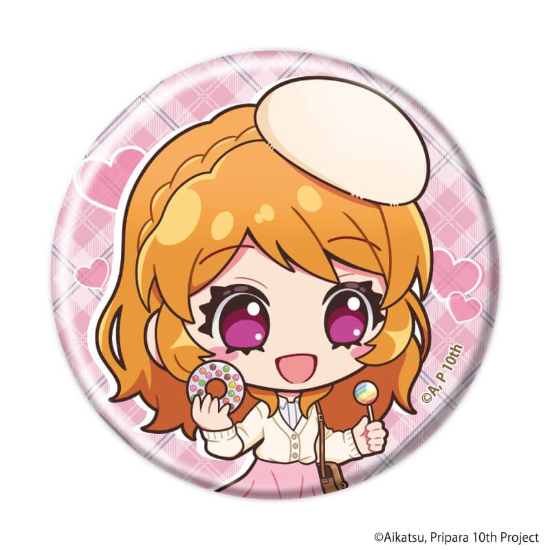 缶バッジ「アイカツ！×プリパラ THE MOVIE -出会いのキセキ！-」03/コンプリートセット(全12種)(ミニキャライラスト)