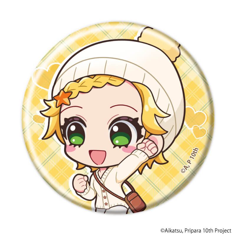 缶バッジ「アイカツ！×プリパラ THE MOVIE -出会いのキセキ！-」03/コンプリートセット(全12種)(ミニキャライラスト)