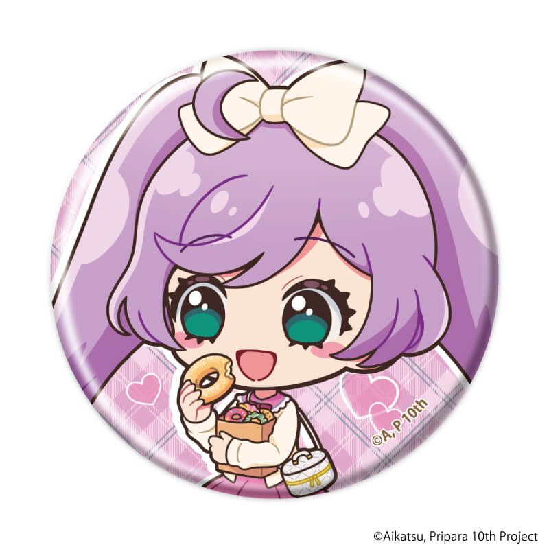 缶バッジ「アイカツ！×プリパラ THE MOVIE -出会いのキセキ！-」03/コンプリートセット(全12種)(ミニキャライラスト)