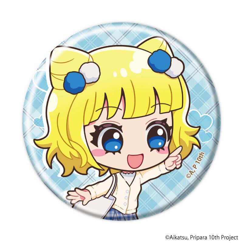 缶バッジ「アイカツ！×プリパラ THE MOVIE -出会いのキセキ！-」03/コンプリートセット(全12種)(ミニキャライラスト)