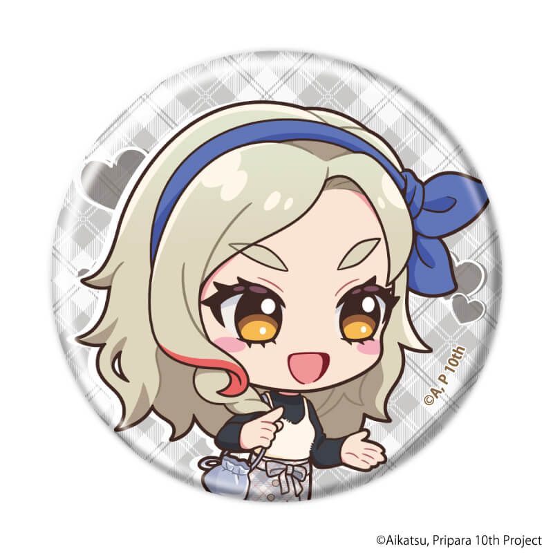 缶バッジ「アイカツ！×プリパラ THE MOVIE -出会いのキセキ！-」03/コンプリートセット(全12種)(ミニキャライラスト)