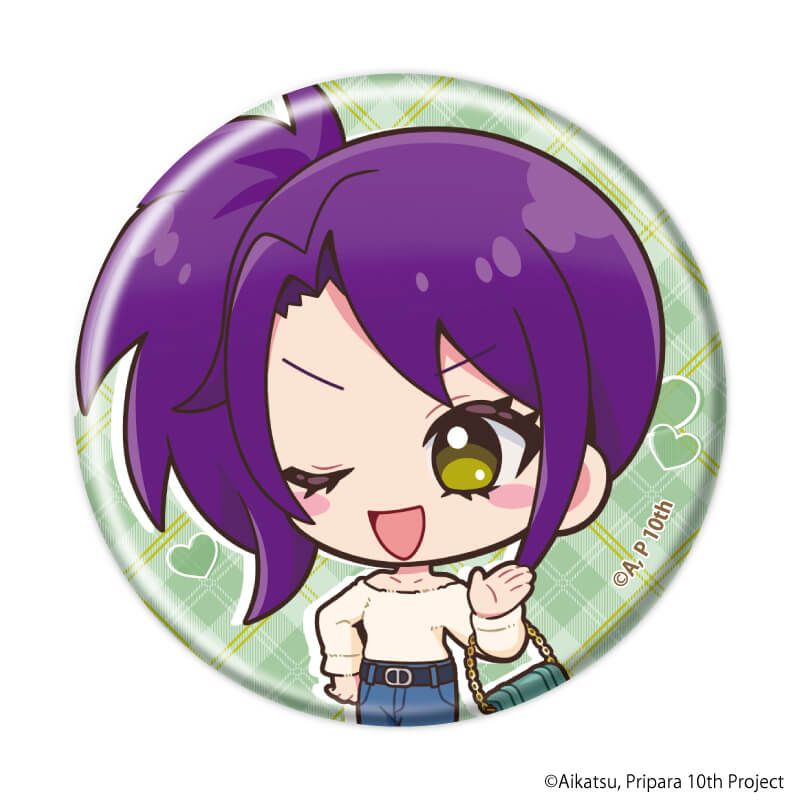 缶バッジ「アイカツ！×プリパラ THE MOVIE -出会いのキセキ！-」03/コンプリートセット(全12種)(ミニキャライラスト)