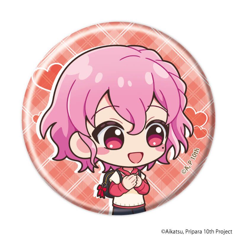 缶バッジ「アイカツ！×プリパラ THE MOVIE -出会いのキセキ！-」03/コンプリートセット(全12種)(ミニキャライラスト)