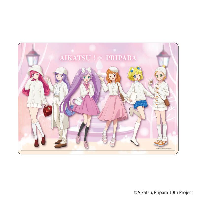 キャラクリアケース「アイカツ！×プリパラ THE MOVIE -出会いのキセキ！-」02/集合デザイン(描き下ろしイラスト)