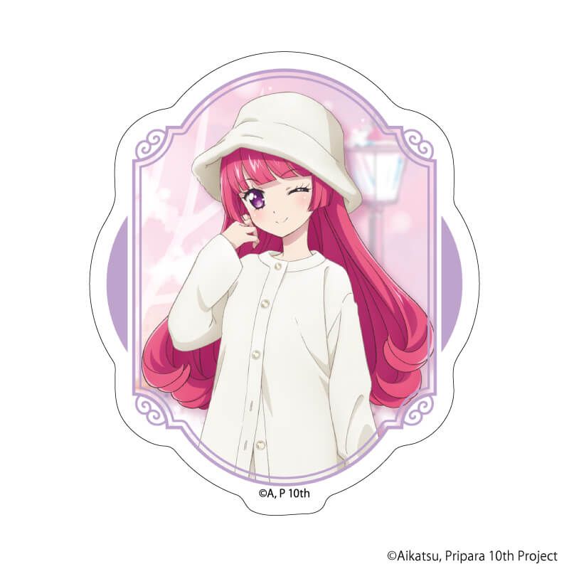 ダイカットステッカー「アイカツ！×プリパラ THE MOVIE -出会いのキセキ！-」06/そふぃ(描き下ろしイラスト)