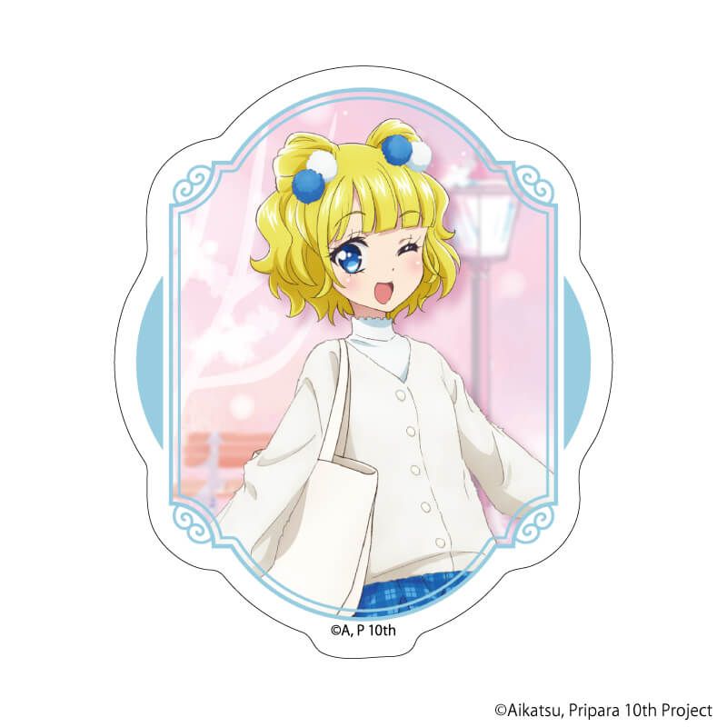 ダイカットステッカー「アイカツ！×プリパラ THE MOVIE -出会いのキセキ！-」05/みれぃ(描き下ろしイラスト)
