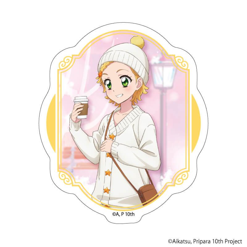 ダイカットステッカー「アイカツ！×プリパラ THE MOVIE -出会いのキセキ！-」03/ひなき(描き下ろしイラスト)