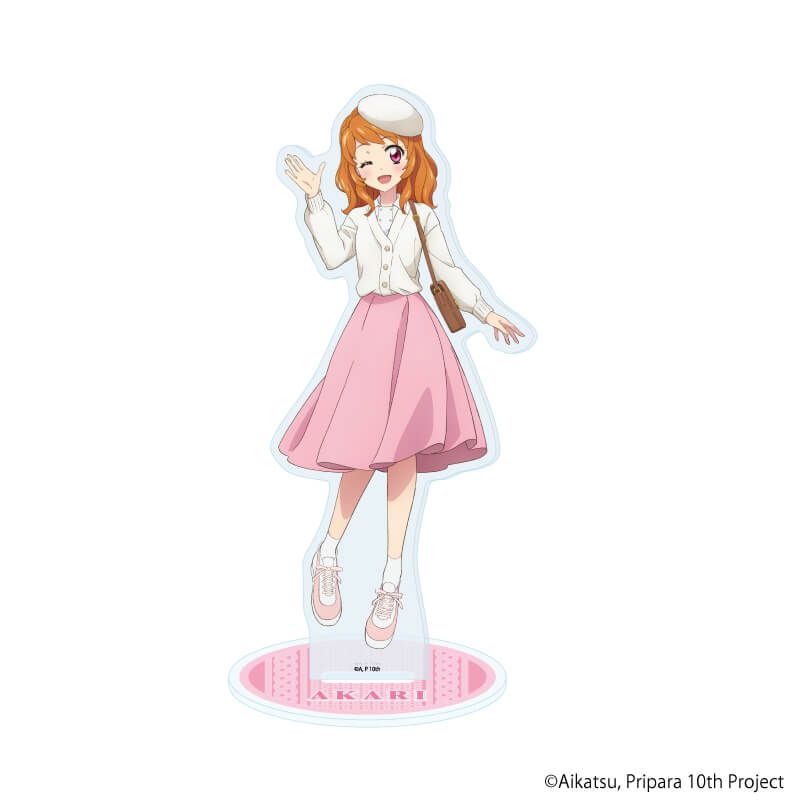 アクリルスタンド「アイカツ！×プリパラ THE MOVIE -出会いのキセキ！-」01/あかり(描き下ろしイラスト)