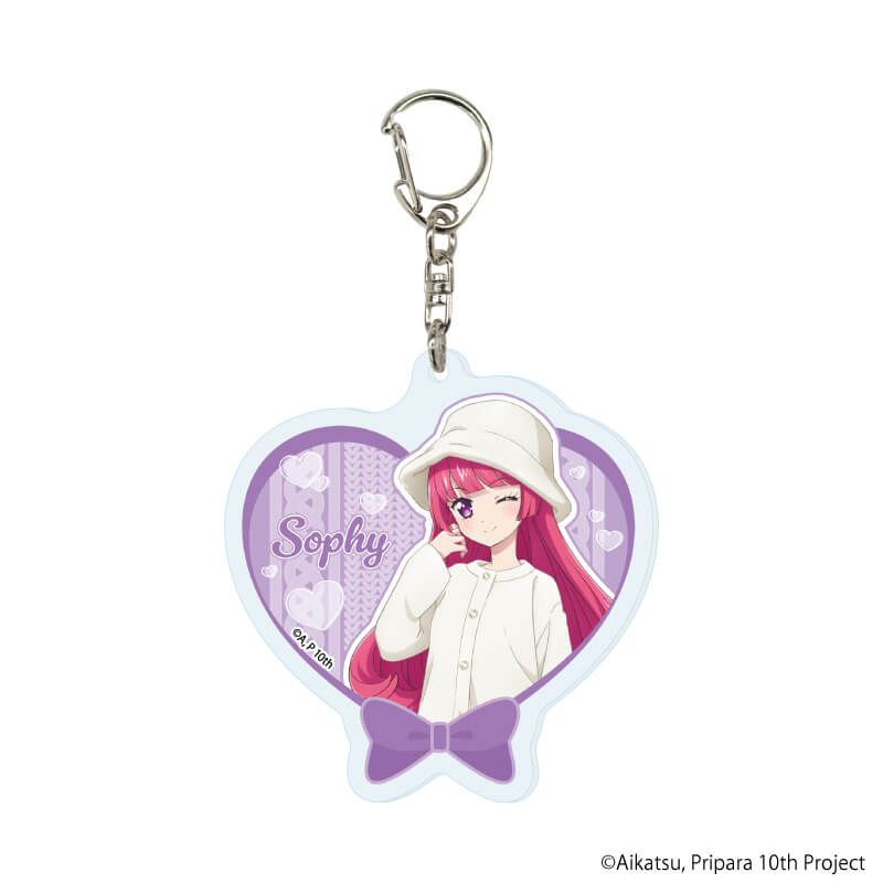 アクリルキーホルダー「アイカツ！×プリパラ THE MOVIE -出会いのキセキ！-」02/コンプリートセット(全6種)(描き下ろしイラスト)