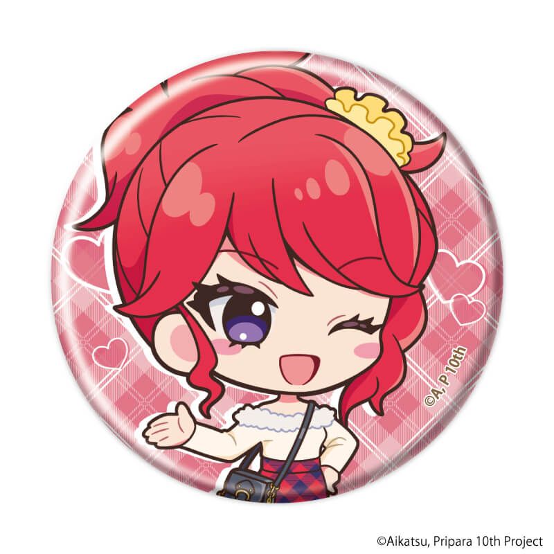 缶バッジ「アイカツ！×プリパラ THE MOVIE -出会いのキセキ！-」03/トレーディング(12種)(ミニキャライラスト)