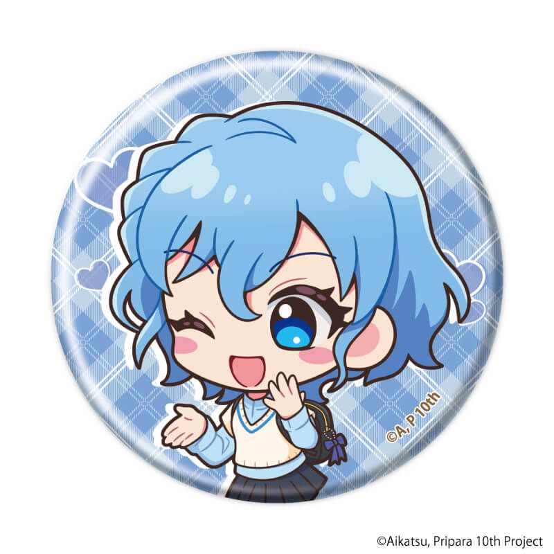 缶バッジ「アイカツ！×プリパラ THE MOVIE -出会いのキセキ！-」03/トレーディング(12種)(ミニキャライラスト)