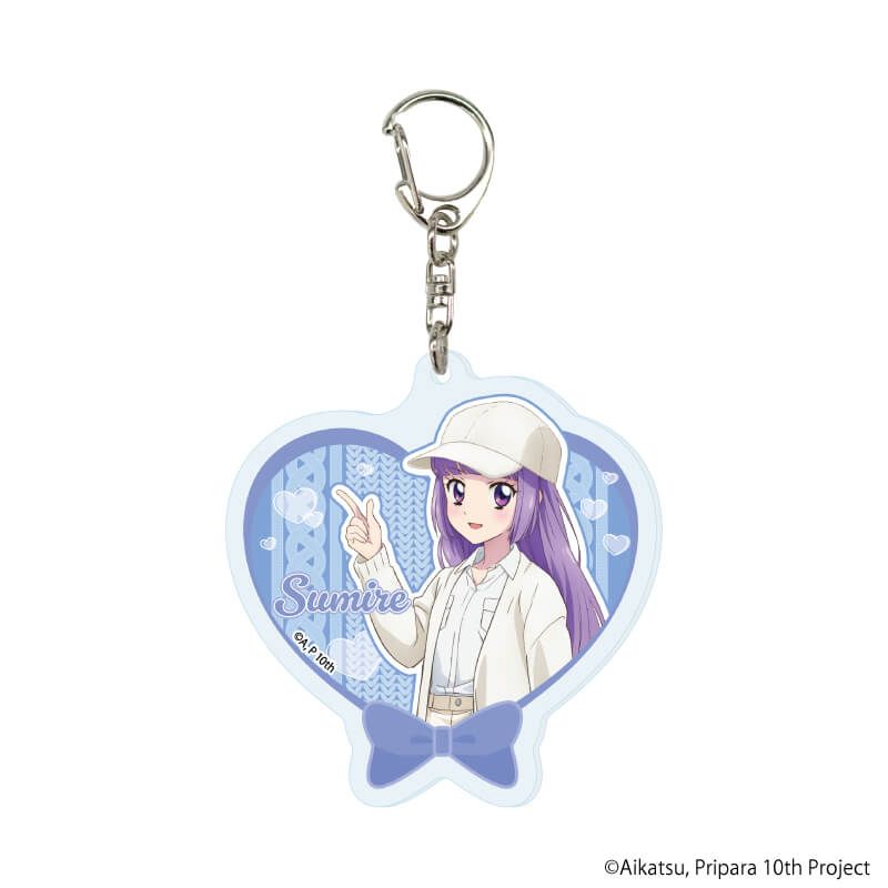 アクリルキーホルダー「アイカツ！×プリパラ THE MOVIE -出会いのキセキ！-」02/トレーディング(6種)(描き下ろしイラスト)