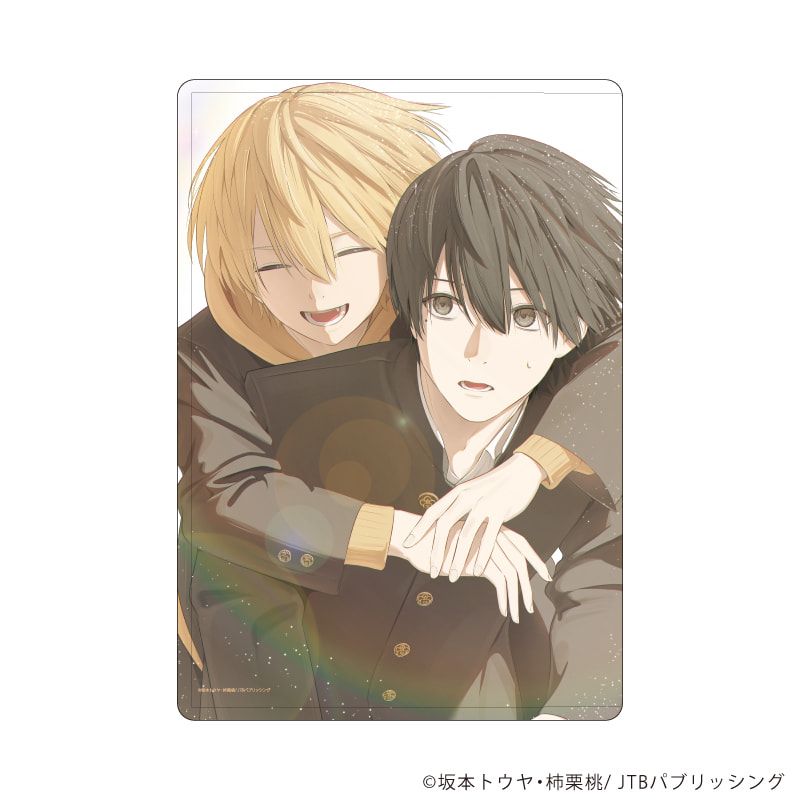 キャラクリアケース「滅亡までだよ、笹本くん」01/宮市春馬＆笹本夏生(公式イラスト)