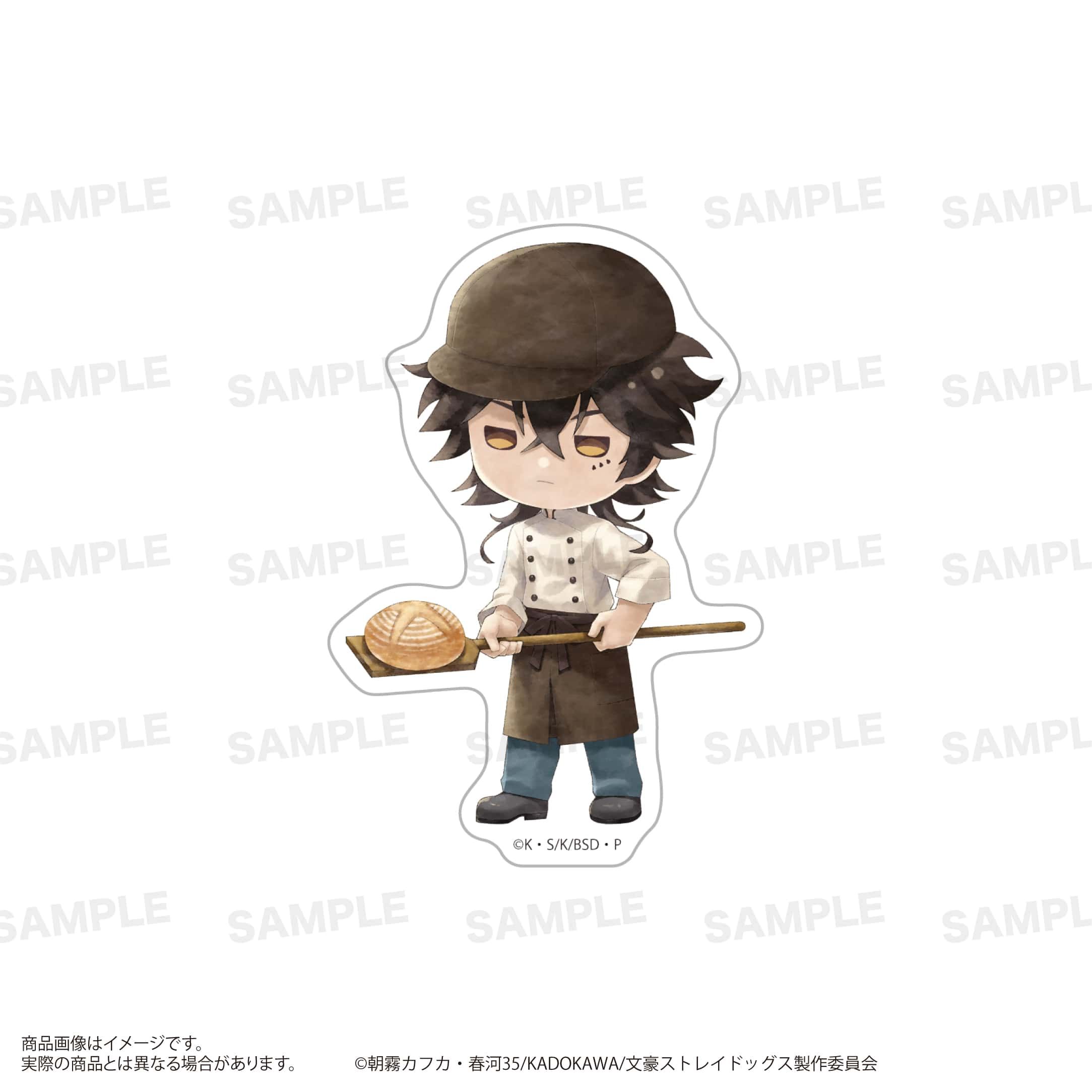 「文豪ストレイドッグス」トレーディングダイカットステッカー（きゃらまーじゅ）ベーカリーver. BOX