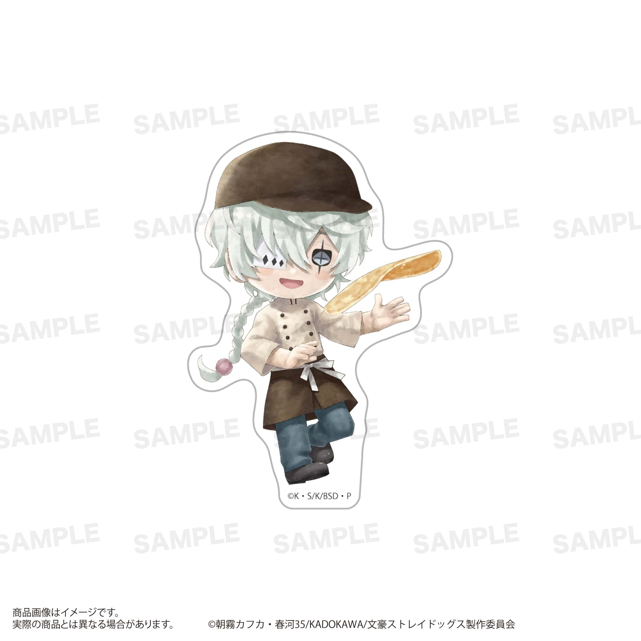 「文豪ストレイドッグス」トレーディングダイカットステッカー（きゃらまーじゅ）ベーカリーver. BOX