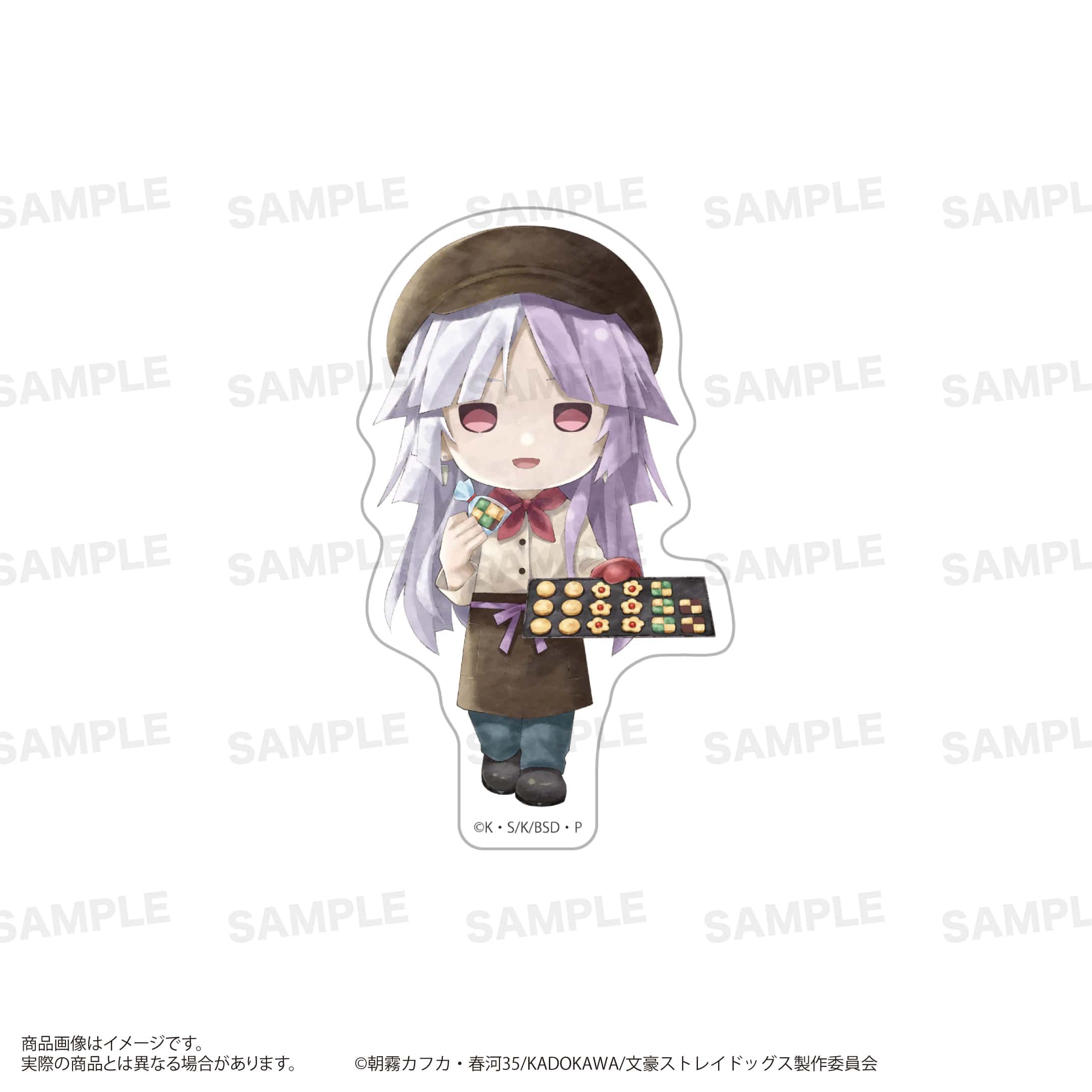 「文豪ストレイドッグス」トレーディングダイカットステッカー（きゃらまーじゅ）ベーカリーver. BOX