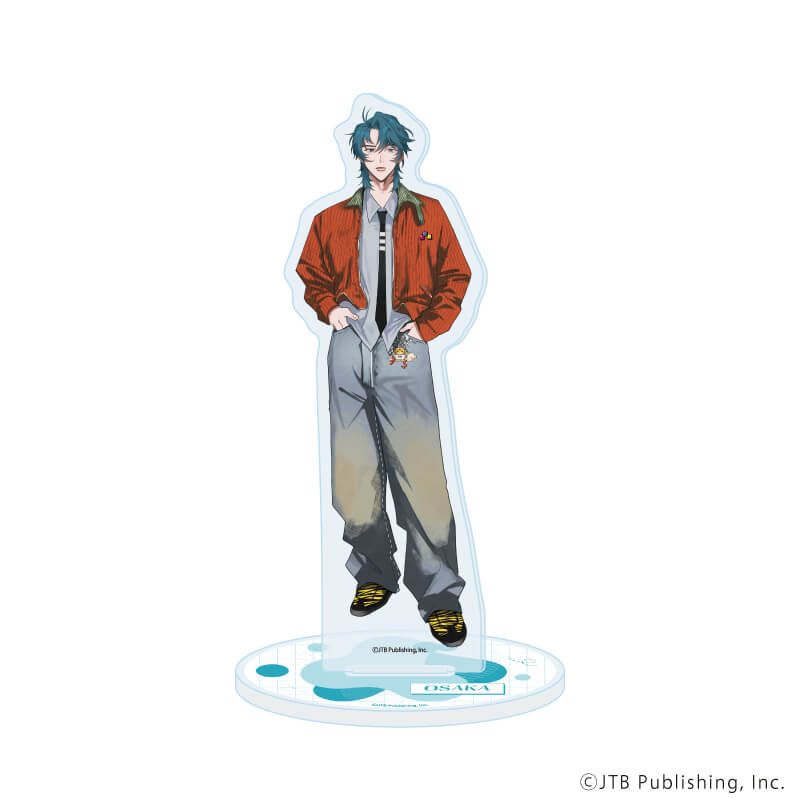 アクリルスタンド「連れてって！るるぶさん」13/るるぶ大阪(公式イラスト)